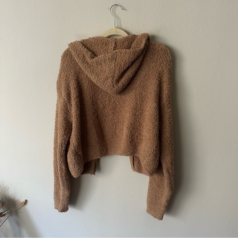 SKIMS Cozy Knit Zip Up Hoodie without Zipper Large - Picture 7 of 10